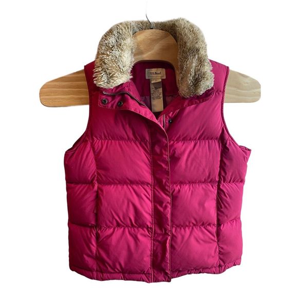 L.L. Bean Jackets & Coats Ll Bean Vest Womens Medium Brown Goose
